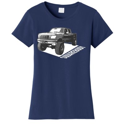 Squarebody Cute Old School Body Car Truck Lover Gift Women's T-Shirt