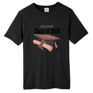 Senior Class Of 2024 Tall Fusion ChromaSoft Performance T-Shirt