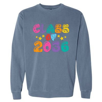 Stars Class Of 2036 Grow With Me Garment-Dyed Sweatshirt