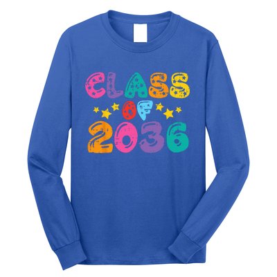 Stars Class Of 2036 Grow With Me Long Sleeve Shirt