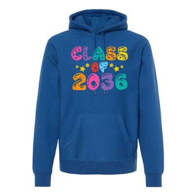 Stars Class Of 2036 Grow With Me Premium Hoodie