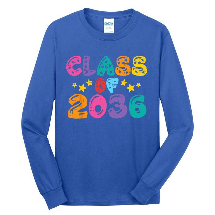 Stars Class Of 2036 Grow With Me Tall Long Sleeve T-Shirt