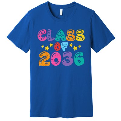 Stars Class Of 2036 Grow With Me Premium T-Shirt