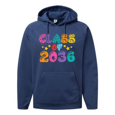 Stars Class Of 2036 Grow With Me Performance Fleece Hoodie