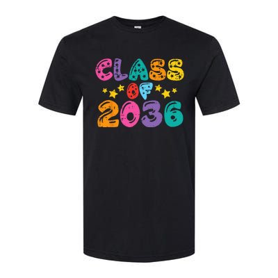 Stars Class Of 2036 Grow With Me Softstyle CVC T-Shirt