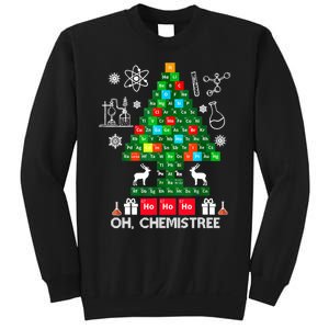 Science Christmas Oh Chemist Tree Chemistree Sweatshirt