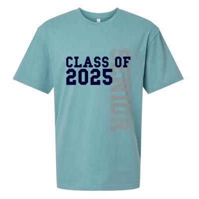 Senior Class Of 2025 Graduation 2025 Meaningful Gift Sueded Cloud Jersey T-Shirt