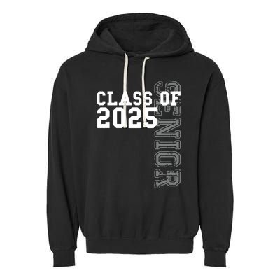 Senior Class Of 2025 Graduation 2025 Hoodie Garment-Dyed Fleece Hoodie