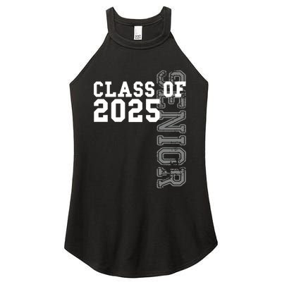 Senior Class Of 2025 Graduation 2025 Hoodie Women's Perfect Tri Rocker Tank