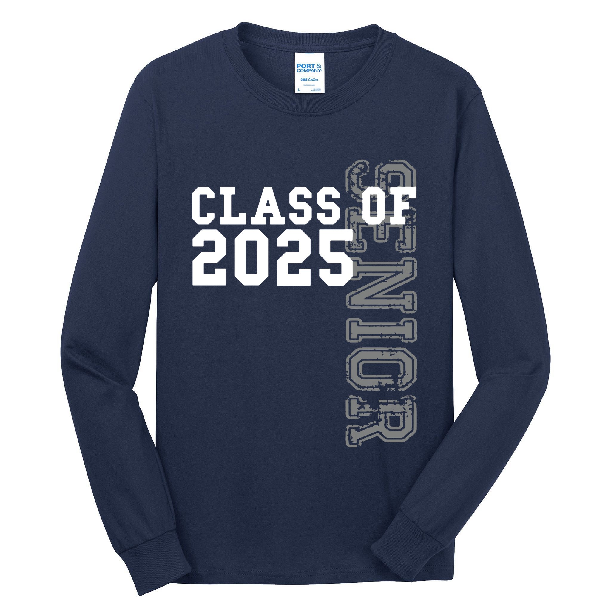Senior Class Of 2025 Graduation 2025 Hoodie Tall Long Sleeve T-Shirt