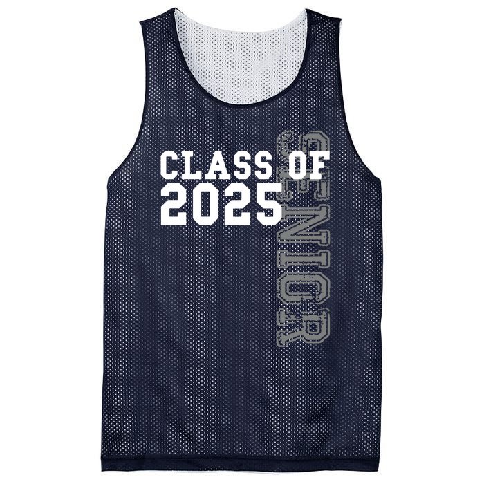 Senior Class Of 2025 Graduation 2025 Hoodie Mesh Reversible Basketball Jersey Tank