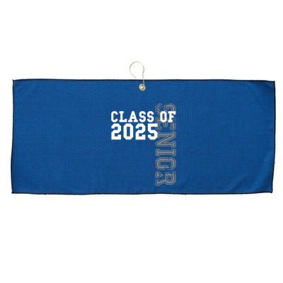 Senior Class Of 2025 Graduation 2025 Hoodie Large Microfiber Waffle Golf Towel