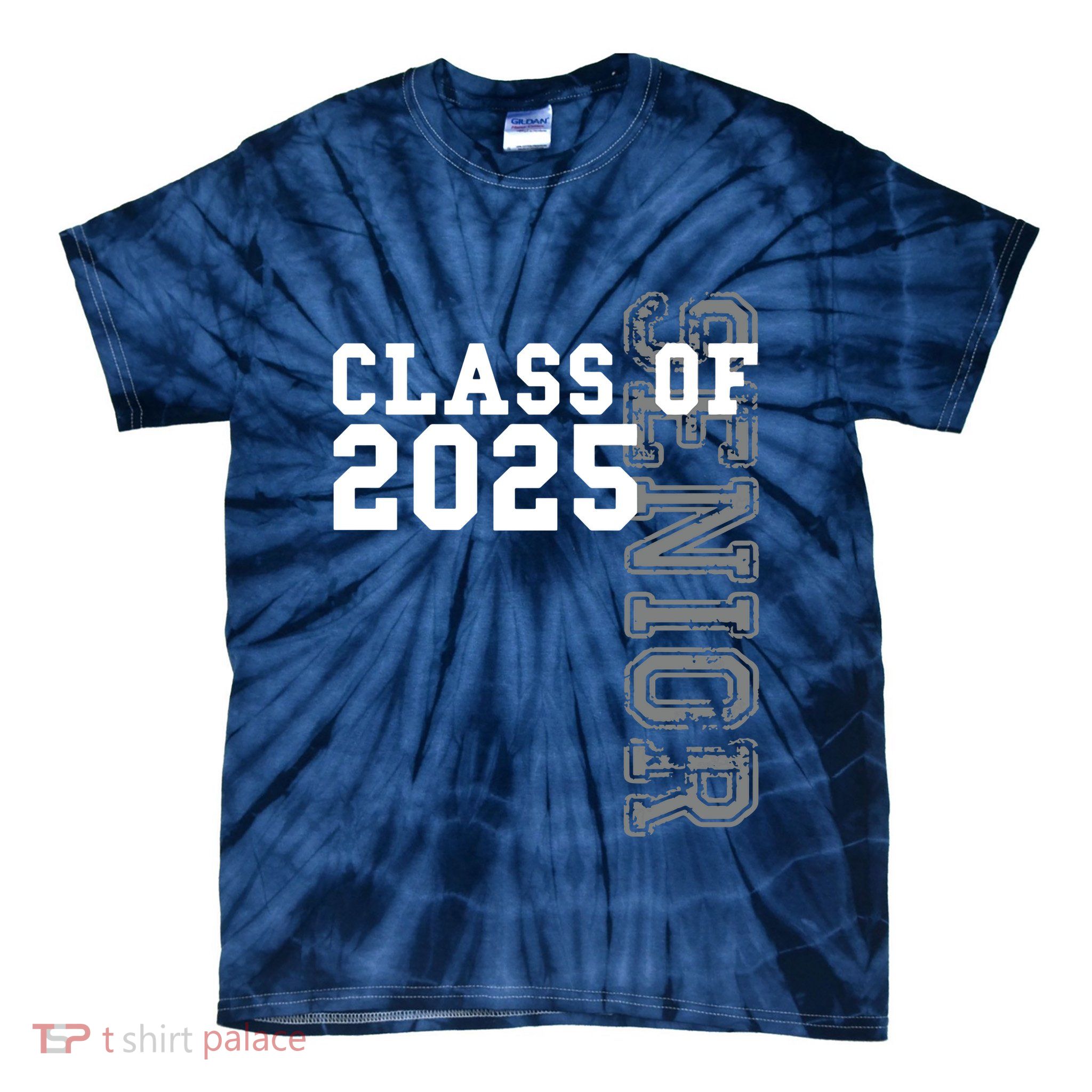Senior Class Of 2025 Graduation 2025 Hoodie Tie-Dye T-Shirt