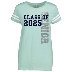 Senior Class Of 2025 Graduation 2025 Enza Ladies Jersey Football T-Shirt