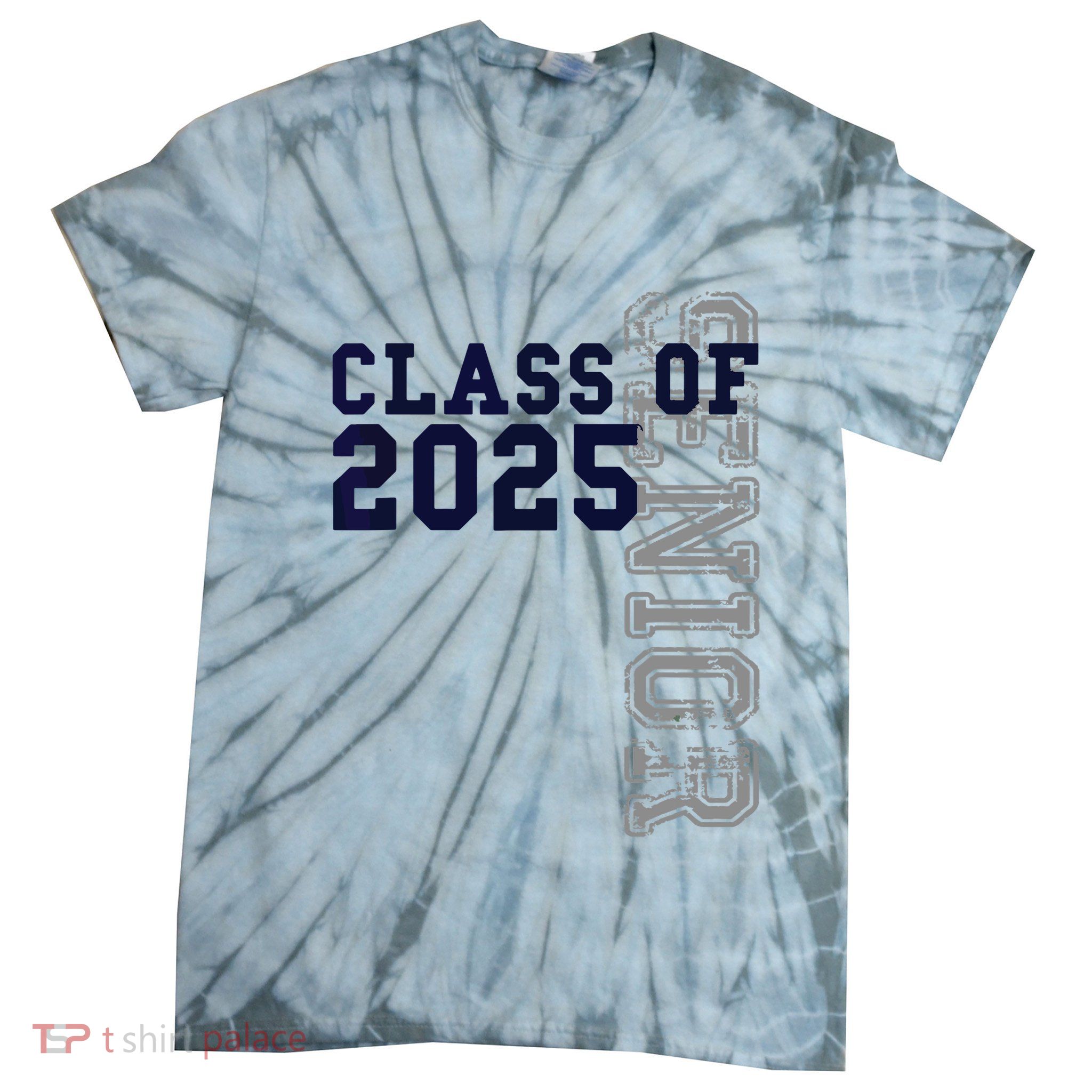 Senior Class Of 2025 Graduation 2025 Tie-Dye T-Shirt