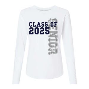 Senior Class Of 2025 Graduation 2025 Womens Cotton Relaxed Long Sleeve T-Shirt