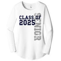 Senior Class Of 2025 Graduation 2025 Women's Perfect Tri Tunic Long Sleeve Shirt