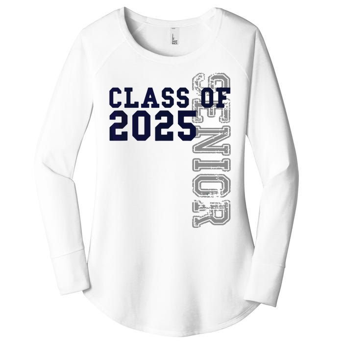 Senior Class Of 2025 Graduation 2025 Women's Perfect Tri Tunic Long Sleeve Shirt