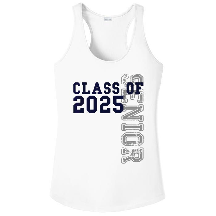 Senior Class Of 2025 Graduation 2025 Ladies PosiCharge Competitor Racerback Tank