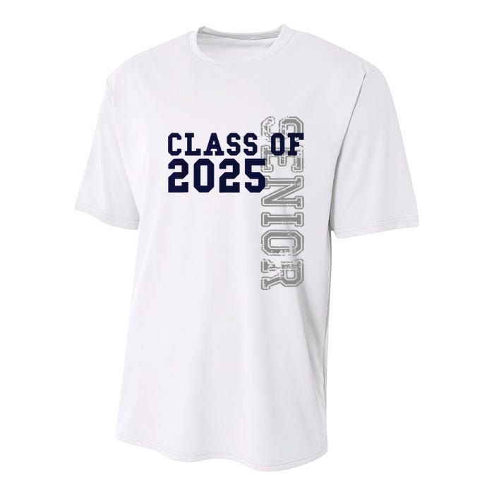 Senior Class Of 2025 Graduation 2025 Youth Performance Sprint T-Shirt