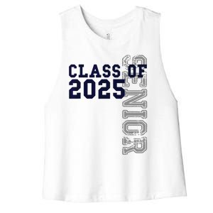 Senior Class Of 2025 Graduation 2025 Women's Racerback Cropped Tank