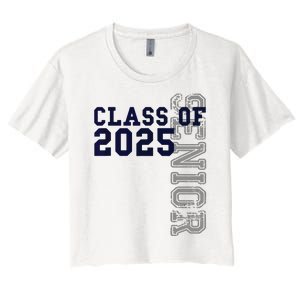 Senior Class Of 2025 Graduation 2025 Women's Crop Top Tee