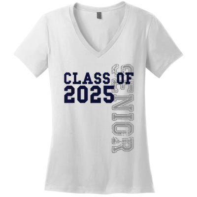 Senior Class Of 2025 Graduation 2025 Women's V-Neck T-Shirt