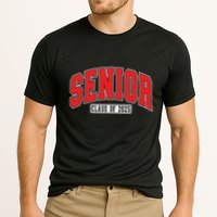 Senior Class Of 2025 High School Year College Graduation Red Cooling Performance Crew T-Shirt
