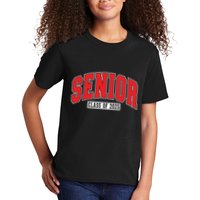 Senior Class Of 2025 High School Year College Graduation Red Kids T-Shirt