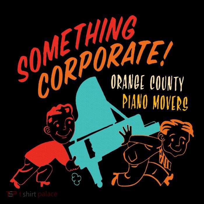 Something Corporate! Orange County Piano Mover Tall T-Shirt