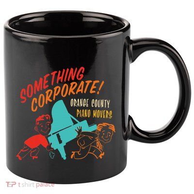 Something Corporate! Orange County Piano Mover 11oz C Handle Ceramic Mug