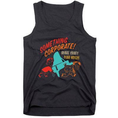 Something Corporate! Orange County Piano Mover Tank Top