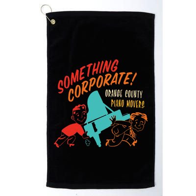 Something Corporate! Orange County Piano Mover Golf Towel