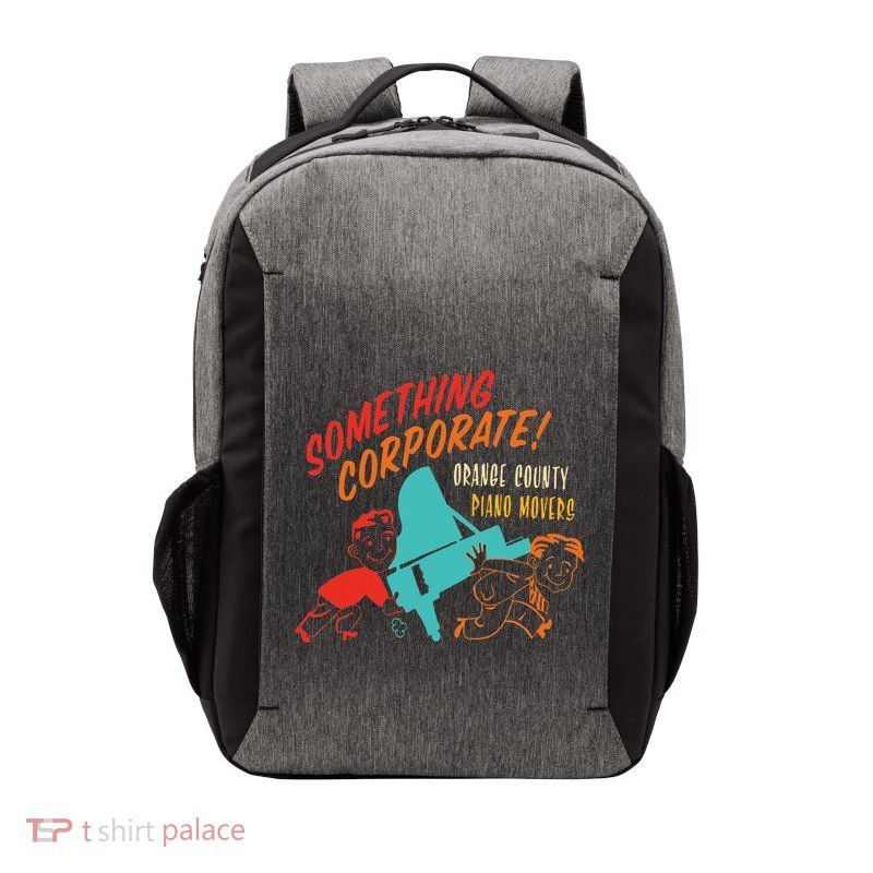 Something Corporate! Orange County Piano Mover Vector Backpack