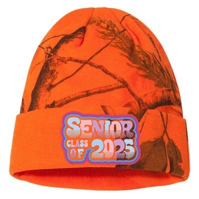 Senior Class Of 2025 Retro Design Boy Or Girl Kati Licensed 12" Camo Beanie