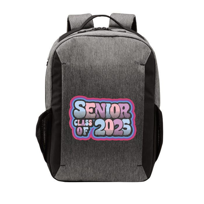 Senior Class Of 2025 Retro Design Boy Or Girl Vector Backpack