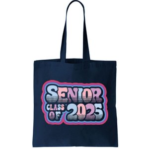 Senior Class Of 2025 Retro Design Boy Or Girl Tote Bag