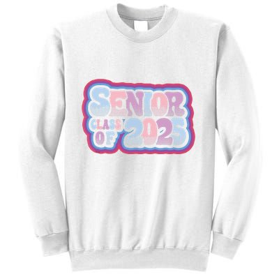 Senior Class Of 2025 Retro Design Boy Or Girl Sweatshirt