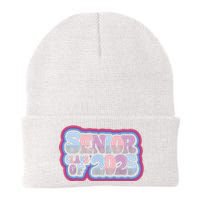 Senior Class Of 2025 Retro Design Boy Or Girl Knit Cap Winter Beanie