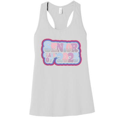 Senior Class Of 2025 Retro Design Boy Or Girl Women's Racerback Tank