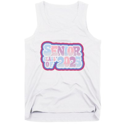 Senior Class Of 2025 Retro Design Boy Or Girl Tank Top