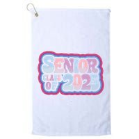 Senior Class Of 2025 Retro Design Boy Or Girl Golf Towel