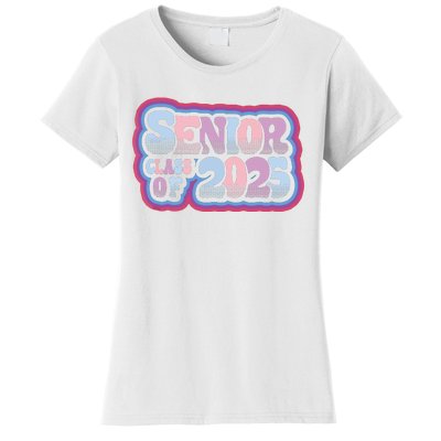 Senior Class Of 2025 Retro Design Boy Or Girl Women's T-Shirt