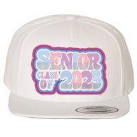 Senior Class Of 2025 Retro Design Boy Or Girl Wool Snapback Cap