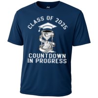 Senior Class Of 2025 Countdown To Graduation Gift Cooling Performance Crew T-Shirt