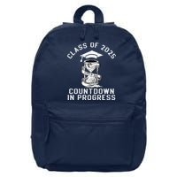 Senior Class Of 2025 Countdown To Graduation Gift 16 in Basic Backpack