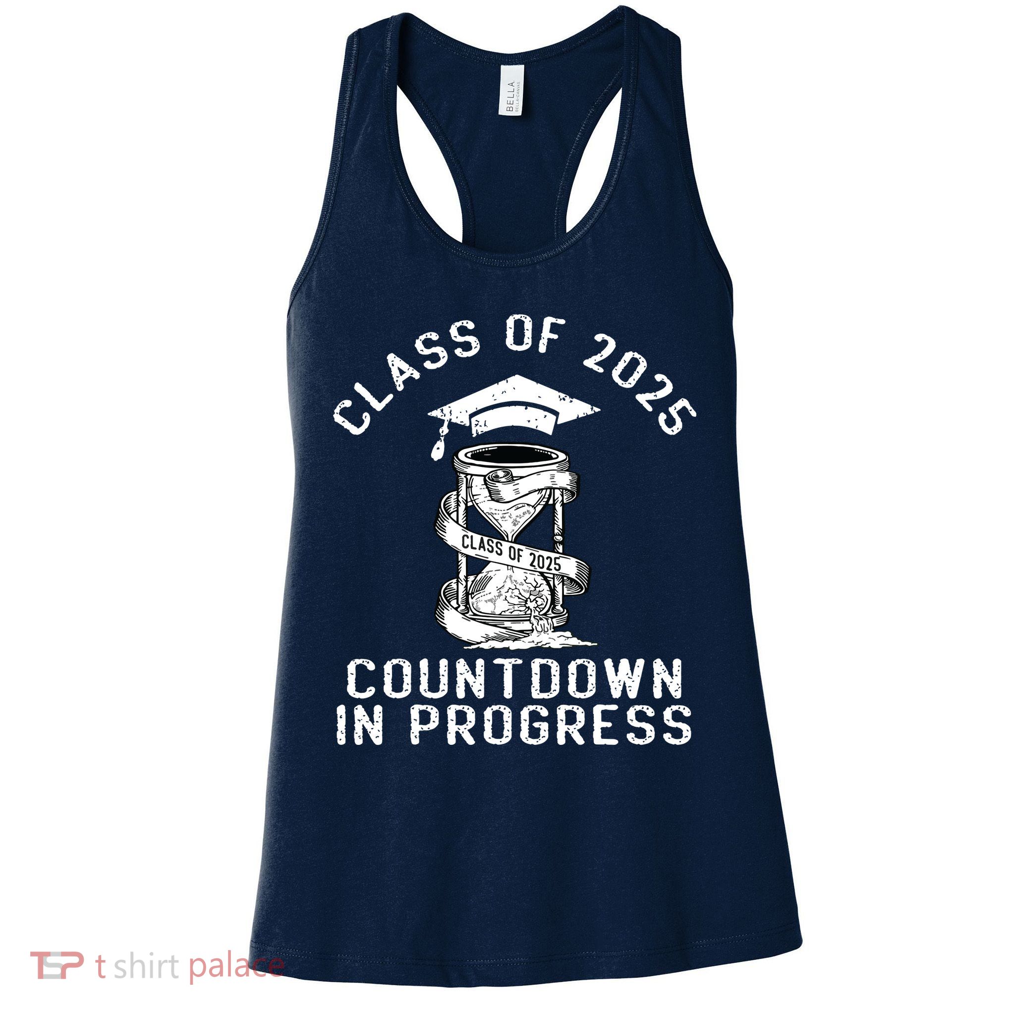 Senior Class Of 2025 Countdown To Graduation Gift Womens Tank Top