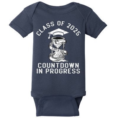 Senior Class Of 2025 Countdown To Graduation Gift Baby Bodysuit