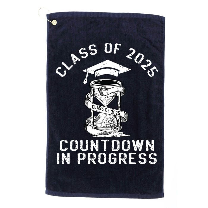Senior Class Of 2025 Countdown To Graduation Gift Golf Towel
