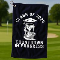 Senior Class Of 2025 Countdown To Graduation Gift Golf Towel